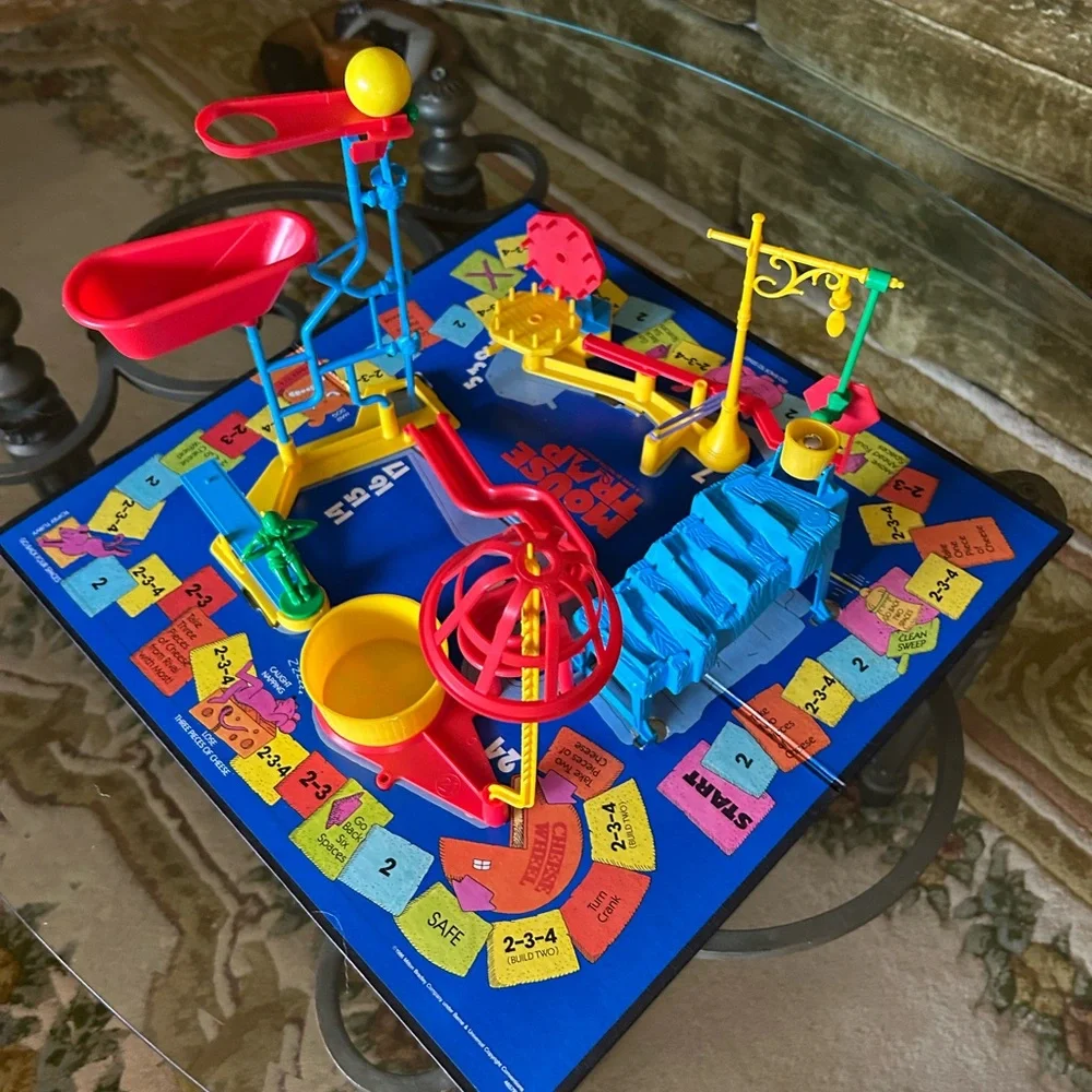 Mousetrap Board Game Vintage 1986 Milton Bradley‎